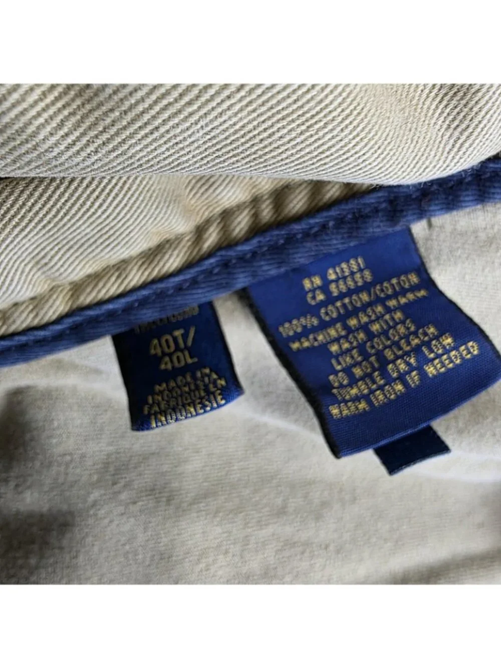 Polo Ralph Lauren Cargo Shorts Mens 40 Beige Relaxed Fit Utility Canvas 11in